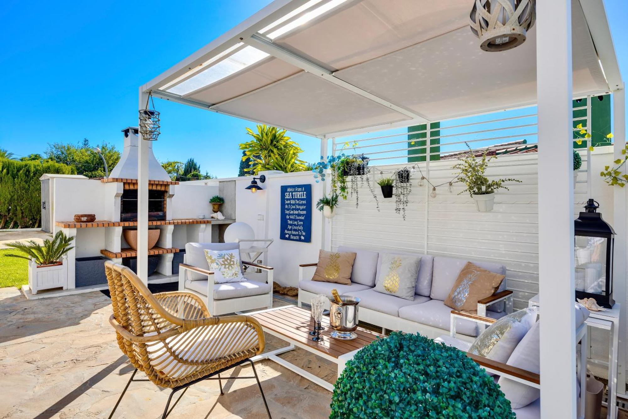 Villa Casacara Marbella Beachside Costabella -Spain Exteriör bild