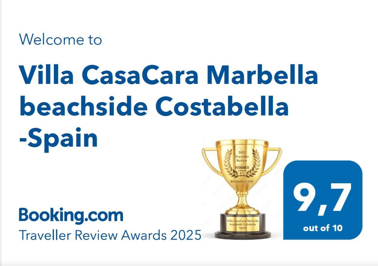 Villa Casacara Marbella Beachside Costabella -Spain Exteriör bild